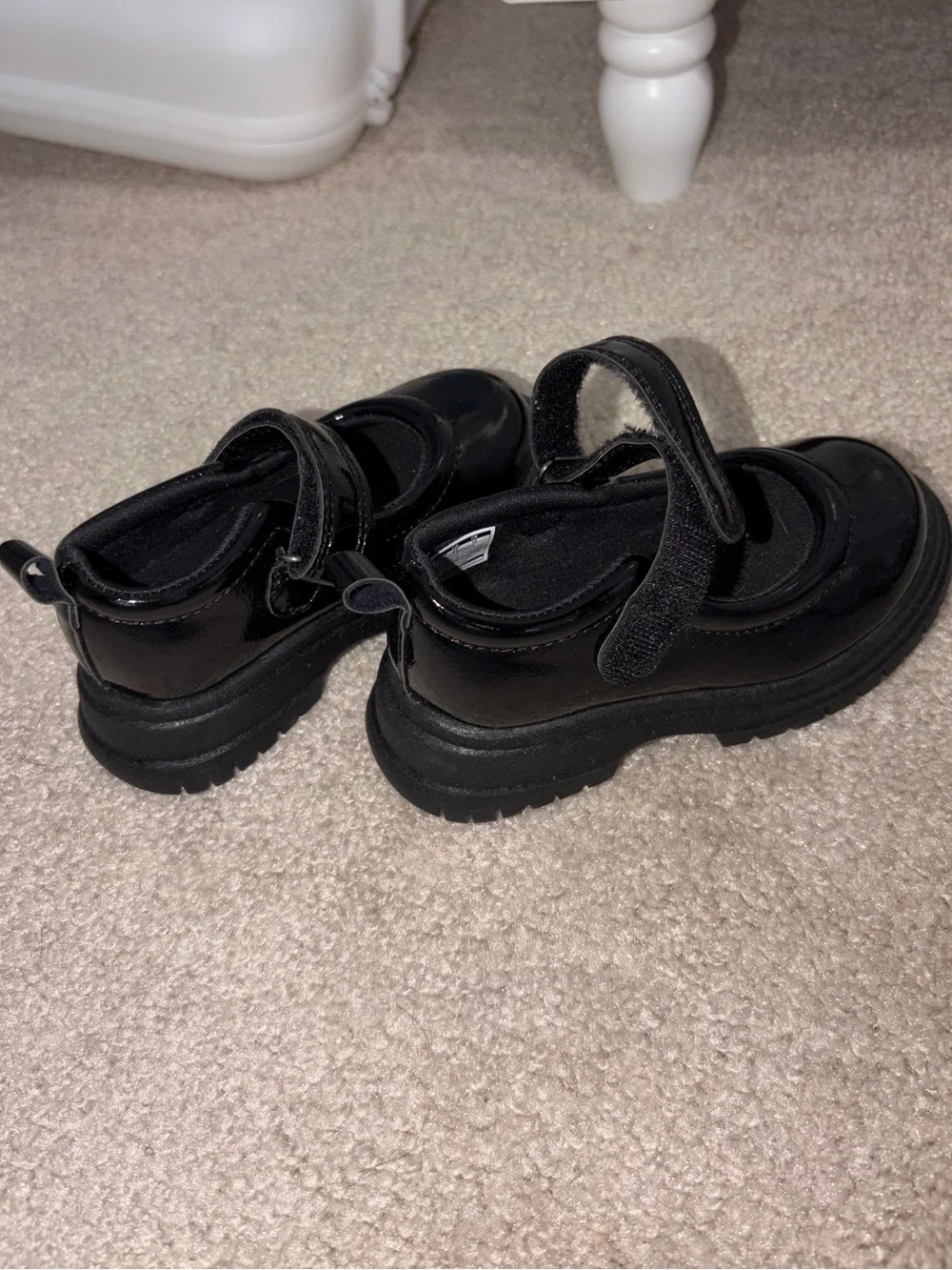 OshKosh B'gosh Girls' Black Patent Mary Janes